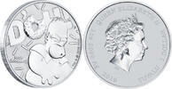 Tuvalu 1 Dollar <br><b>1 oz.</b> The Simpsons - Homer, als Bullionausgabe, -