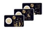 Frankreich 2 Euro 60 Jahre Asterix (1959 - 2019) <b> 3 versch.Coincards, Asterix-Obelix-Idefix</b> -