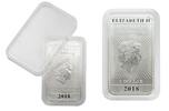 Lindner 1 Dollar-Kapsel-Barrenform x <br> <b>10 </b>Stück Rechteckige Münzkapsel,27 x 47 mm,z.B.für 1 oz. Australien Silber-Münzbarren, -