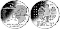 Deutschland <b>fünfte,<br>20 Euro </b> 250. Geburtstag Alexander von Humboldt, 5. Ausgabe 2019 <b>lieferbar !!!</b> -