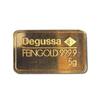 Deutschland - Frankfurt/Main 5 Gramm fein  -geprägt-  Goldbarren Degussa... 599,00 EUR  Excl. 46,00 EUR Verzending