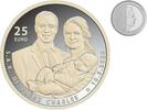 Luxemburg PP 25 €   ab sofort lieferbar !!!  2020 Geburt von Prinz Charles - 1 oz Silber, SELTEN inkl. Zertifikat & Etui  Proof  inkl. Kapsel Zer...