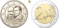 Luxemburg 2 Euro 200. Geburtstag Prinz Henri von Oranien-Nassau <br> <b>geringe Auflage, RAR!, -