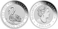 Australien 1 $ Schwan - 1 oz., <b> 5.Ausgabe der neuen Serie</b> -