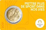 Frankreich 2 Euro Olympiade Paris 2024 - <b>Blister gelb </b> -