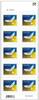 Estland - <b> Zehnerbogen/MH xx </b> 10 x 1,90 €uro „Ehre für die Ukraine“, <b>sofort lieferbar!</b> -