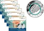 Deutschland 10 Euro<br> 5x Im Dienst der Gesellschaft - Pflege,<br> <b>kompl.Satz</b> (5 Prägest.) </b> -