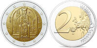 Andorra 2 Euro 2021 100 Jahre Krönung Lady von Meritxell, SONDERANGEBOT !!! BU (MS65-70) im Blister /  Coincard