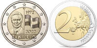 Luxemburg stgl <br> (Pz: NL) 2 Euro 50 Jahre Flagge von Luxemburg <br> <b>geringe Auflage, RAR!, -