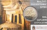 Malta 2 Euro Prähistorische Stätten Hal Saflieni ( 4000-2500BC ) 7. von 7 Ausgaben, -