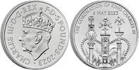 Großbritannien 5 Pfund Die Krönung seiner Majestät König Charles III. -- £5 - stgl. im Blister -