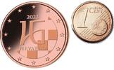 Kroatien 2023 Kursmünze, 1 cent CH UNC