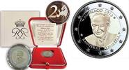 Monaco 2 Euro 100. Geb. Fürst Rainier III, <b>inkl. Etui & Zertifikat & Schuber,</b>lieferbar! -