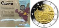 Spanien 2 Euro UNESCO Welterbe Altstadt von Cáceres - im Blister, <b>RAR !</b> <br> -