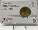 Italien 2 Euro 100 Jahre Italienische Luftwaffe - Gedenkmünze im Blister / Coincard -