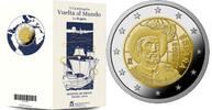Spanien 2 Euro Juan Sebastian Elcano - im Blister, <b>RAR !</b> <br> -