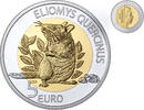 Luxemburg PP 5 € <br> <b> sofort lieferbar! </b> <br> 5 € Gartenschläfer, Serie: Fauna und Flora - 15. Ausg.<b>SELTEN !</b> -