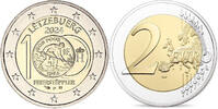 Luxemburg stgl <br> (Pz: NL) 2 Euro Feiersteppler <br> <b>geringe Auflage, RAR!, -