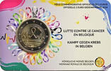 Belgien 2 Euro Kampf gegen Krebs <b> ACHTUNG: NUR im Blister/Coincard lieferbar </b> -