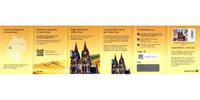 Deutschland - <b>Einzelmarke <br> selbstkl. xx</b> 1 x 1,00 Cent im Markenheftchen 128A, geöffnet! Krypto-Briefmarke "Kölner Dom in gelb" Booklet, <b>Historische Bauwerke!</b> -