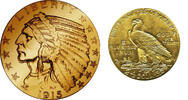 USA 2,5 Dollar 3,76g.fein Indian Chief Gold -