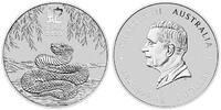 Australien 1 $ Jahr der Schlange / Chines.Tierkreiszeichen 2025 <b>-NEUE SERIE</b> Lunar III -