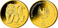 Deutschland 20 Euro<br>3,89g<br>fein<br> 17,5 mm Ø Rückkehr d. Wildtiere - Luchs<br><b> Prägestätte nach unserer Wahl</b></b> -
