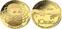 Italien 10 Euro 7,78g fein 22,00 mm &Oslash; 2025 550. Jahrestag der Geburt v.M... 1499,99 EUR  Excl. 46,00 EUR Verzending