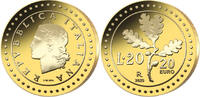 Italien 20 Euro 7,78g fein 22,00 mm &Oslash; 2025 Neuauflage der 20 Lira -rever... 1499,99 EUR  Excl. 46,00 EUR Verzending