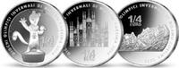 Italien  SOMMERANGEBOT! 3x&frac14; &euro;./25 Cent 7.g fein 22,25 mm &Oslash; 2025 Olymp. W... 17,97 EUR14,99 EUR  Excl. 19,00 EUR Verzending