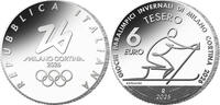 Italien   SOMMERANGEBOT! 6 &euro;uro 31,10g fein 38,61 mm &Oslash; 2025 Olymp.Winter... 149,99 EUR  Excl. 19,00 EUR Verzending