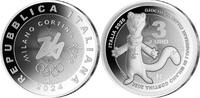 Italien  SOMMERANGEBOT! 3 &euro;uro 31,10g fein 38,61 mm &Oslash; 2024 Olymp.Winters... 139,99 EUR  Excl. 19,00 EUR Verzending