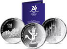 Italien  SOMMERANGEBOT! 3x&frac14; &euro;./25 Cent 7.g fein 22,25 mm &Oslash; 2025 Olymp.Wi... 24,99 EUR  Excl. 19,00 EUR Verzending