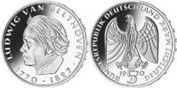 Deutschland, Bundesrepublik 5 DM Beethoven, Ludwig van -