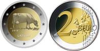 Lettland 2 Euro Braune Kuh - Lettland - Latvija - Latvia, -