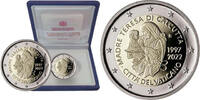 Vatikan 2 Euro Mutter Teresa <b> inkl. Etui & Zertifikat & Schuber</b> -
