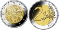 Spanien 2 Euro UNESCO-Nationalpark von Garajonay -
