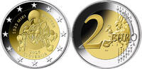 Slowenien 2 Euro 2025 Miki Muster, 100. Geburtstag -  stgl 5,50 EUR  Excl. 16,00 EUR Verzending