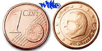 Belgien 1 Cent Kursmünze, 1 Cent -