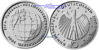 Deutschland 10 Euro Fußball WM 06/<br>3. Serie Fußball<br>1. Ausg. in 2005<b><br></b> -