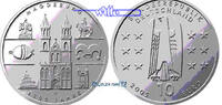Deutschland 10 Euro 1200 Jahre Magdeburg<br> 5. Ausg. in 2005 -