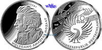 Deutschland 10 Euro 250. Geburtstag Wolfgang Amadeus Mozart,<br>1. Ausg. 2006 -