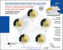 Deutschland Kölner Dom in Nordrhein-Westfalen   b> kompl. Satz /b> br>(5 Prägestätten) 2 Euro br>  5x 2011 A/D/F/G/J  b>stgl /b>  br>im  br>Blister