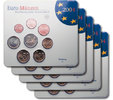Deutschland 3,88<br> 5x Kursmünzensatz, <br> <b> kompl. Satz</b> <br>(5 Prägestätten) -
