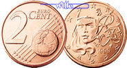 Frankreich 2 Cent Kursmünze, 2 Cent -