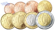 Irland 1 Cent -2 Euro, <br> 3.88 € Kursmünzen, kompl. Satz 2016 -