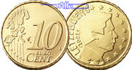 Luxemburg 10 Cent Kursmünze, 10 Cent -