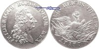 Brandenburg Preußen Ein Reichs Thaler Friedrich II. 1740-1786 -