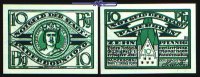 Paderborn, Stadt, 1.Ausgabe 10 Pfg. Jos. Dominicus, -selten- <br>Grab. P1.1-P1.4, Orginal -