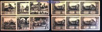 Bolkenhain, Schlesien, 25,50,75 Pfg,1, 1,50,2 Mark einfarbig, kompl. Serie -